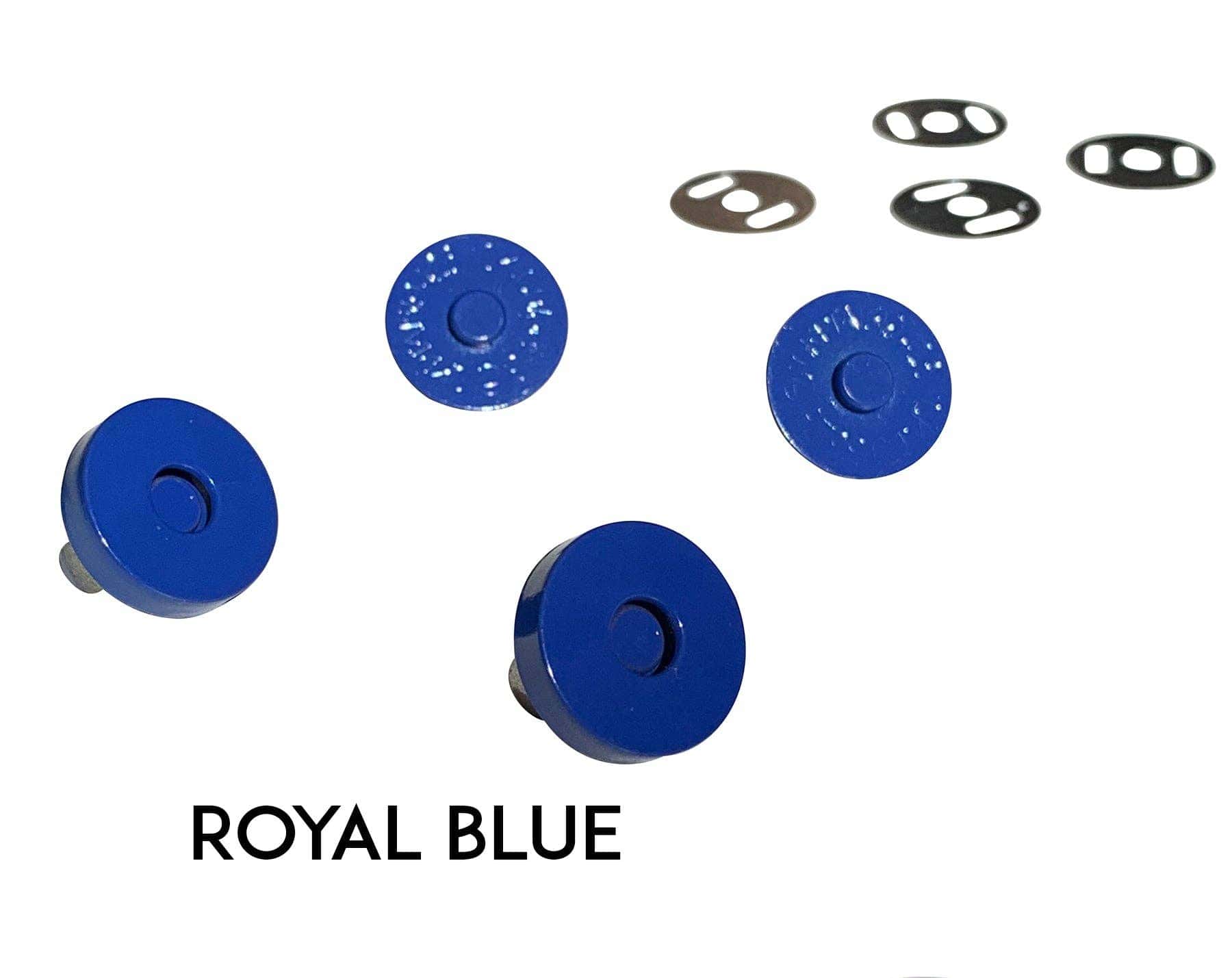Colorful Magnetic Snaps - Royal Blue