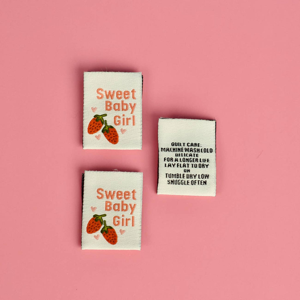 Sweet Baby Girl Labels    
