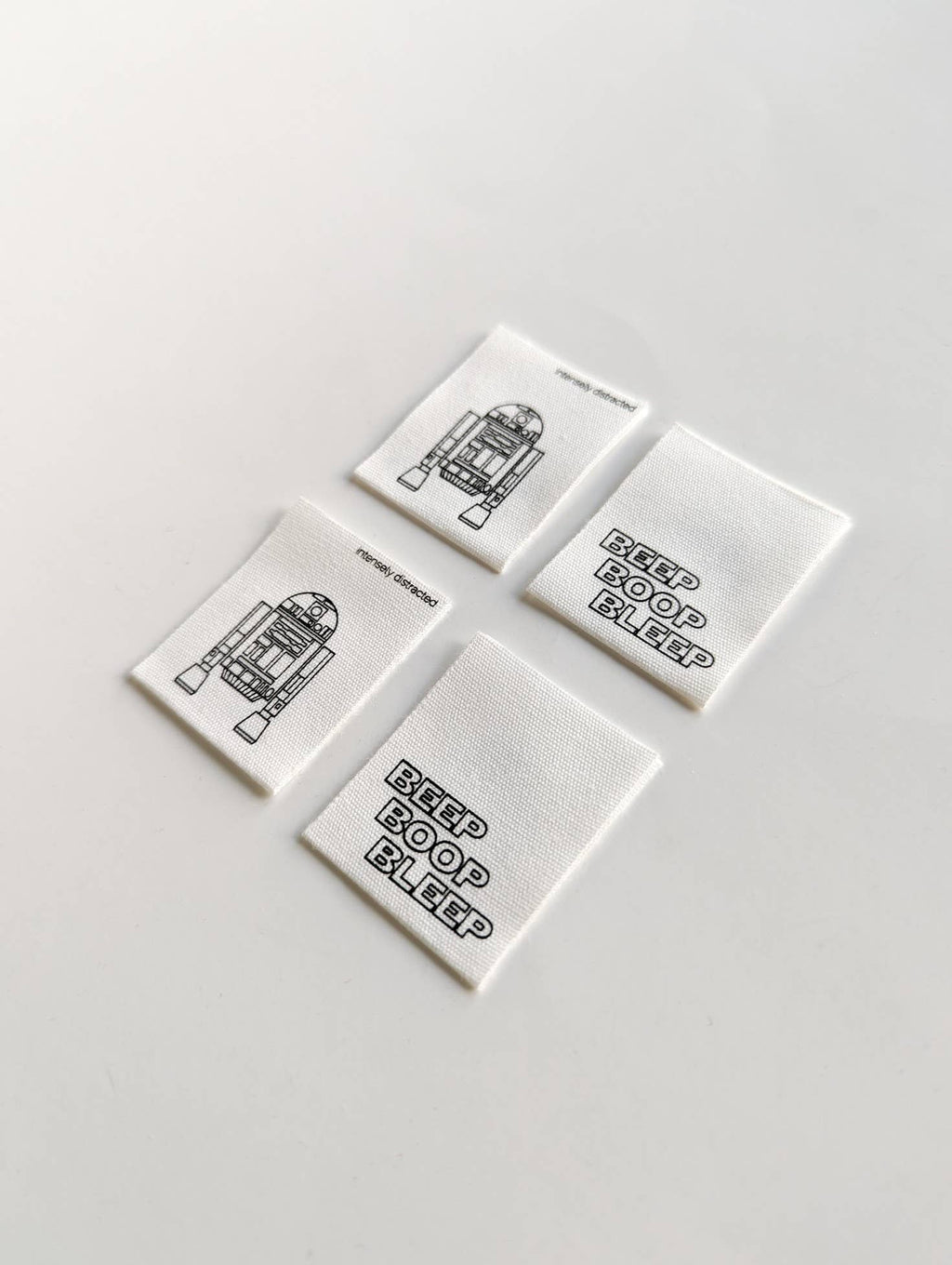 R2D2 Cotton Luxe Labels