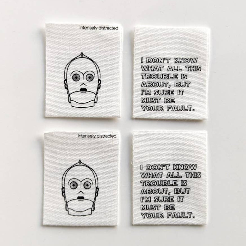 C3P0 Cotton Luxe Labels