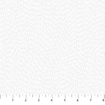 Basically B/W Beaded Wave - White