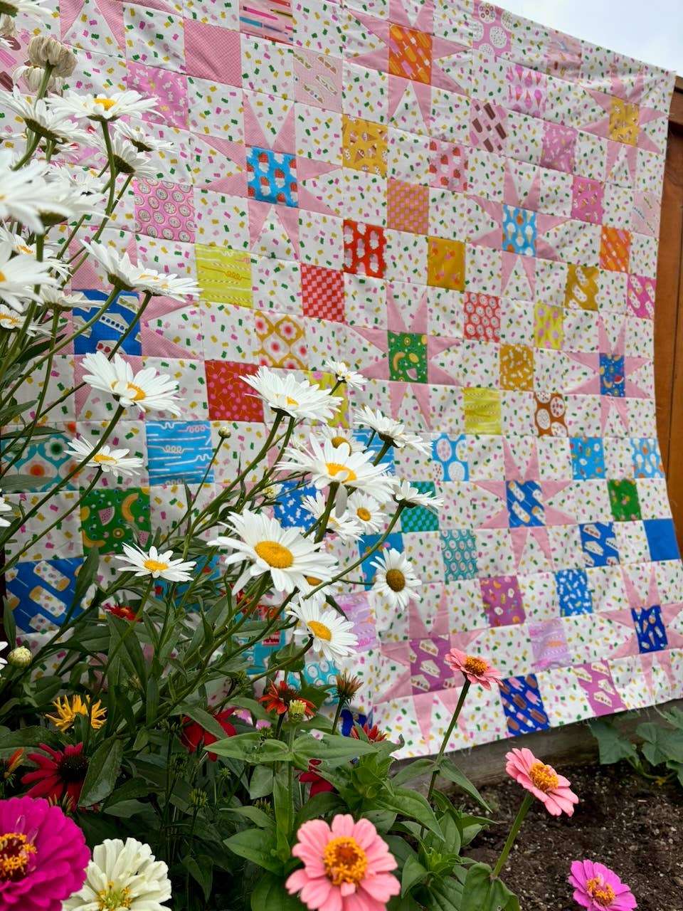 Charm Pack Stars 2.0 Quilt Pattern (Print)