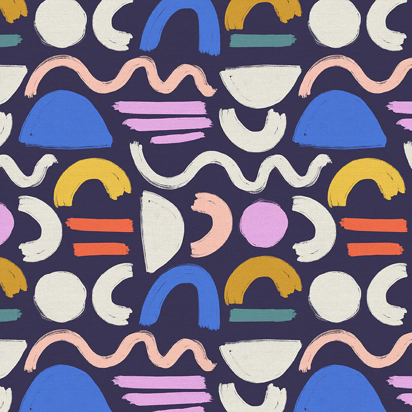 Artist Garden – Doodles – Navy