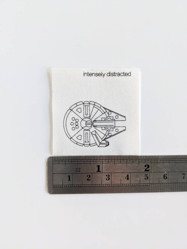 Never Tell Me The Odds Cotton Luxe Labels