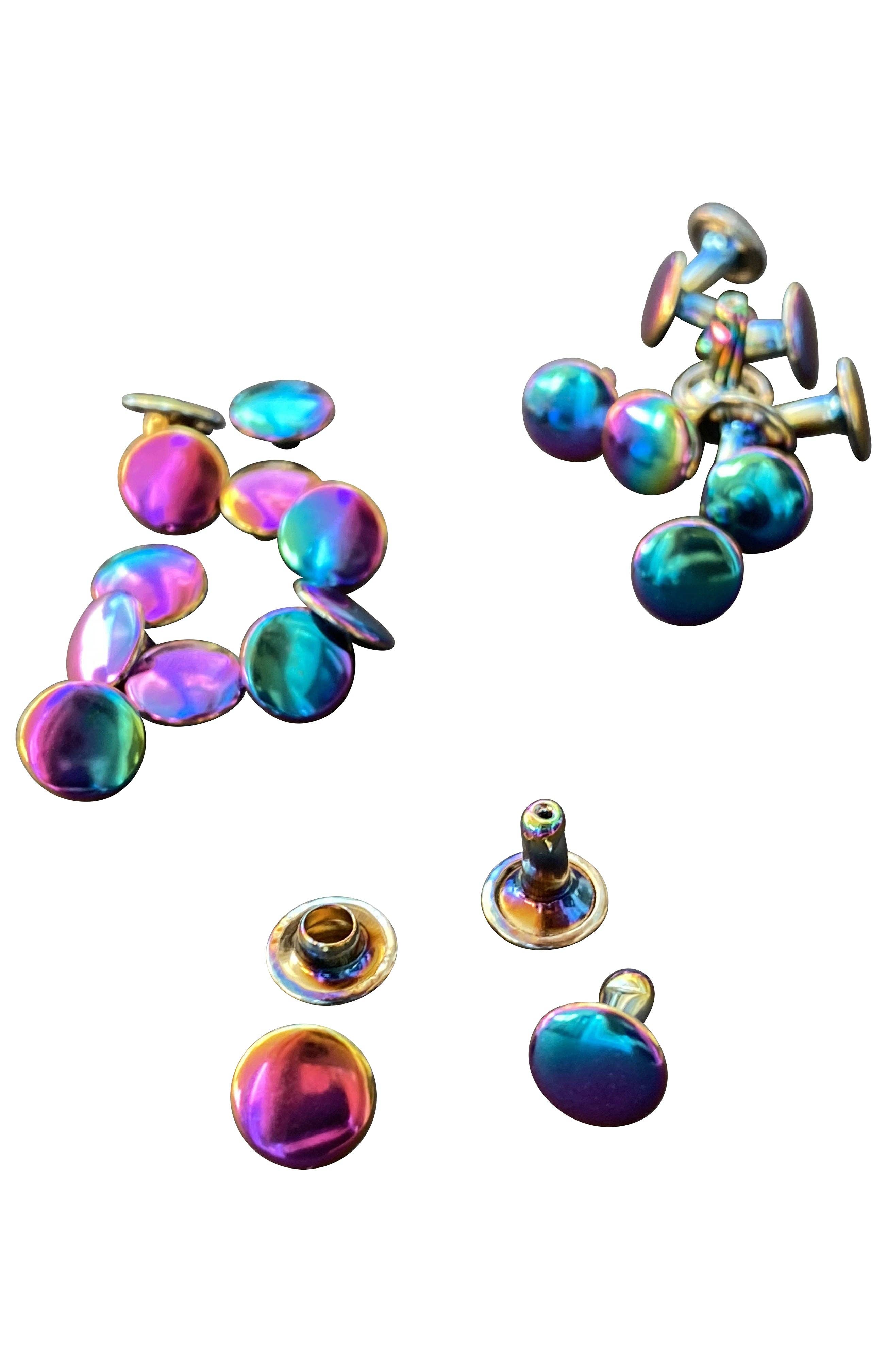 Iridescent Rivets