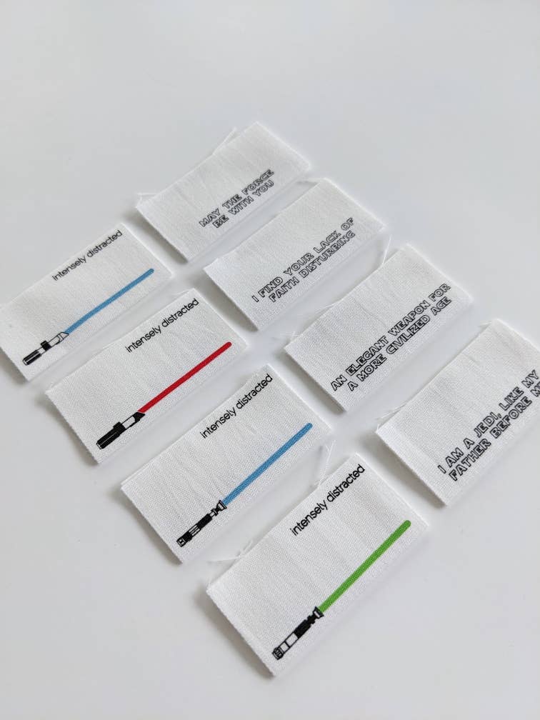 Lightsaber Cotton Luxe Labels