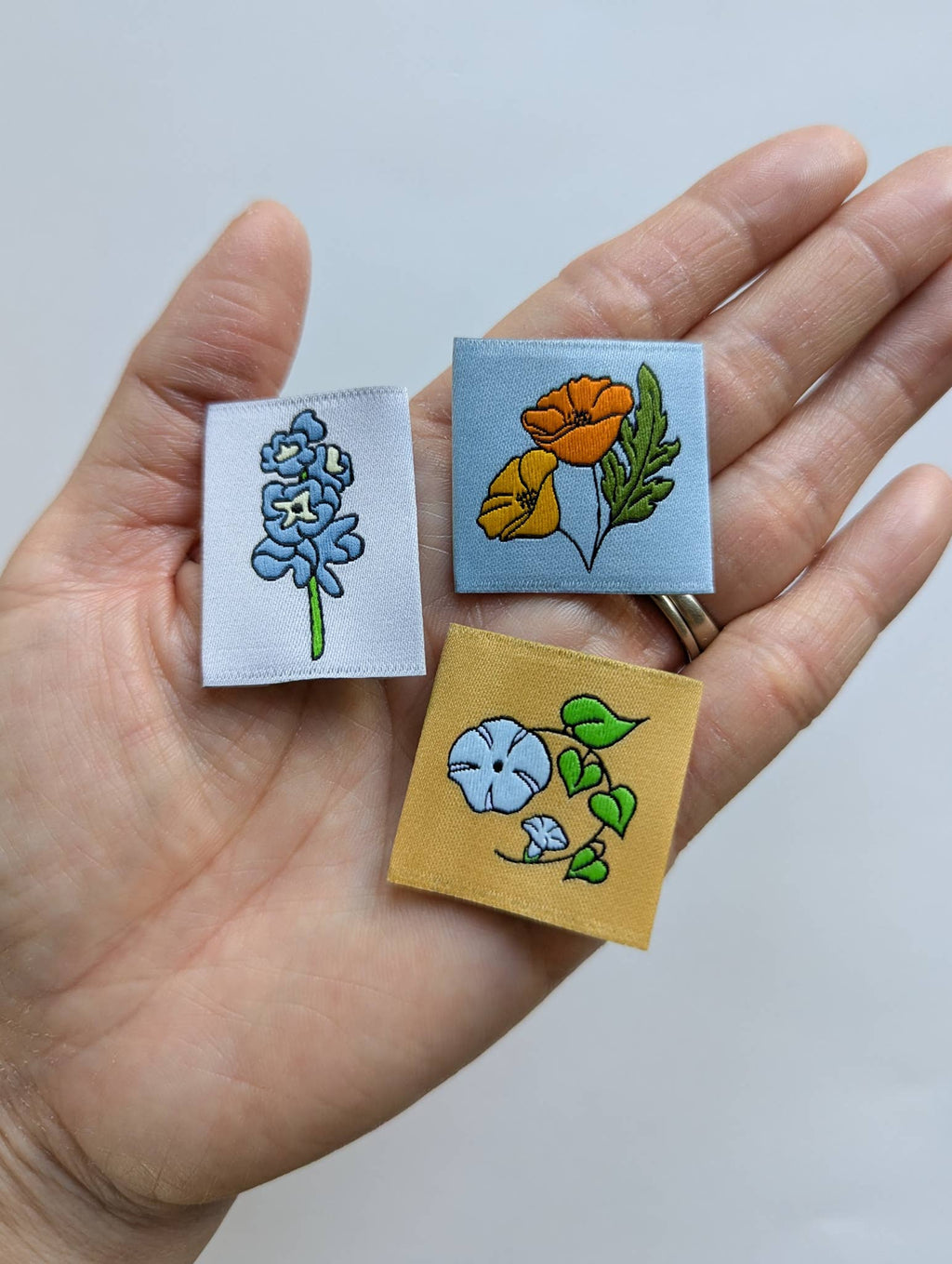 Birth Month Flower Labels