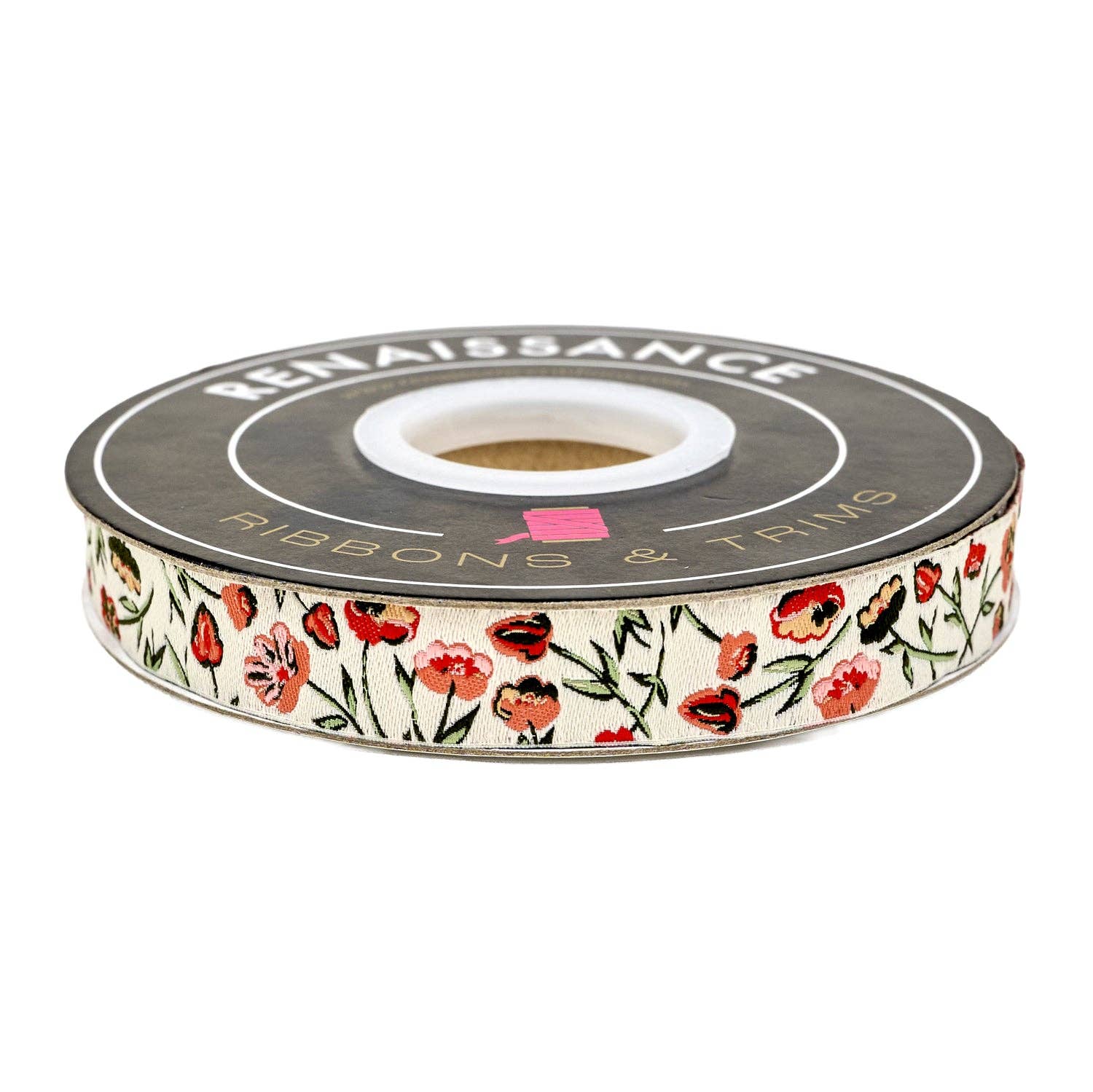 Spruce - Tulip Time - Ribbon 5/8" width - by Sharon Holland