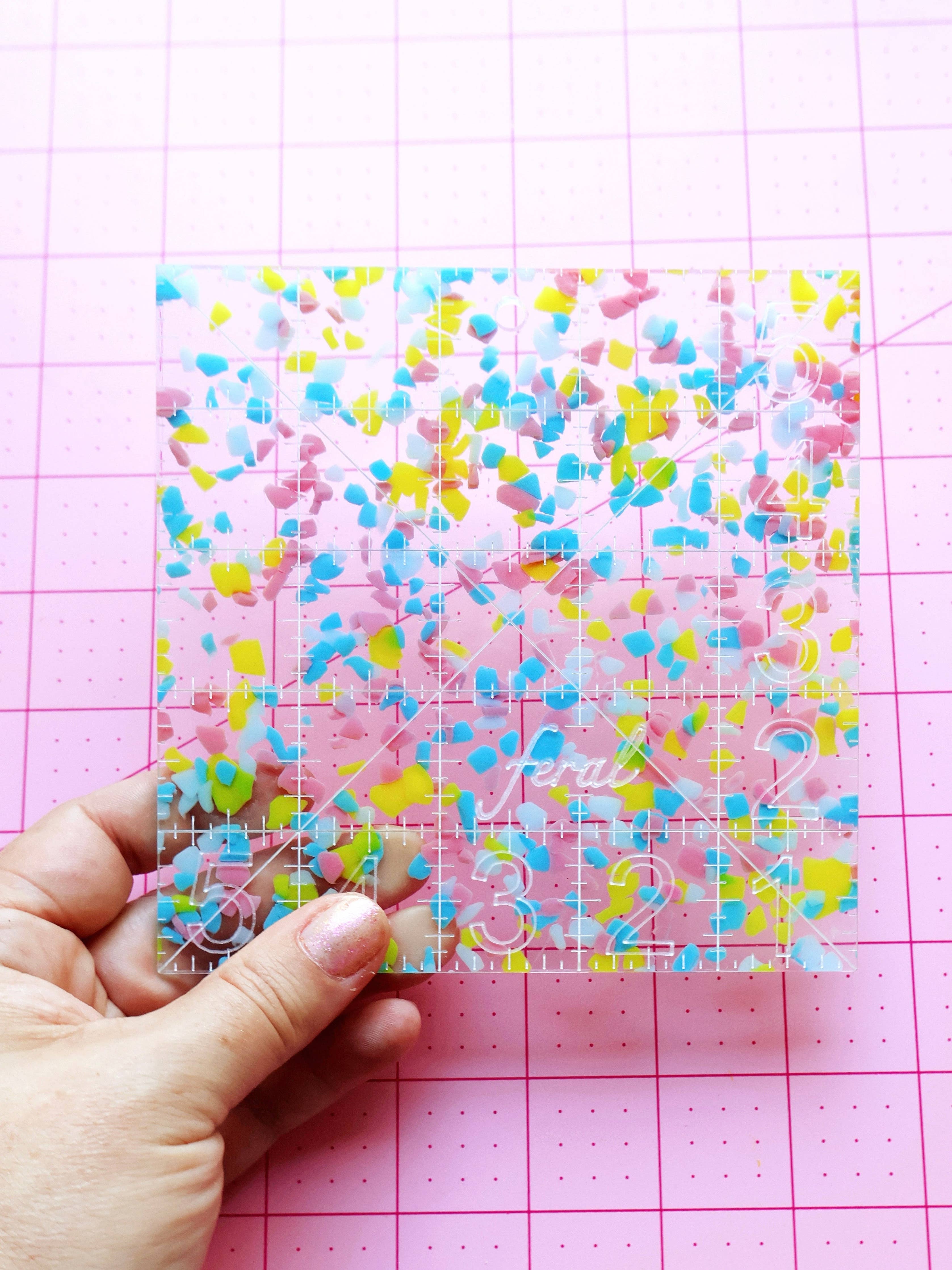 5" Charm Square Ruler