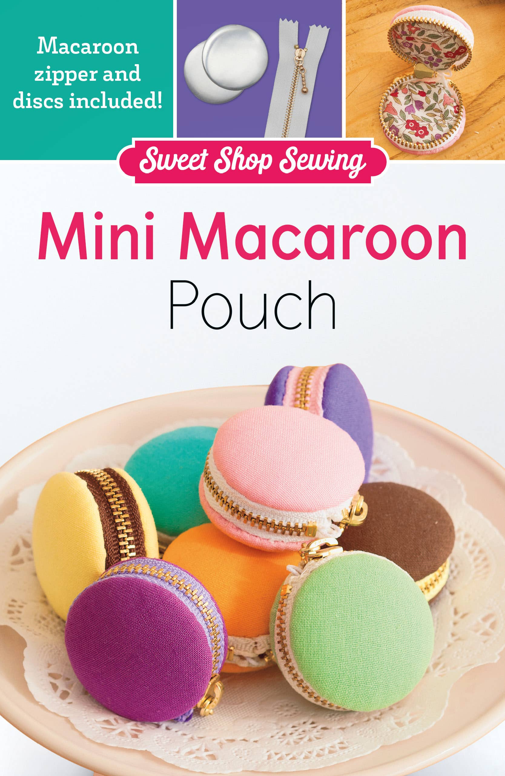 Mini Macaroon Zipper Pouch