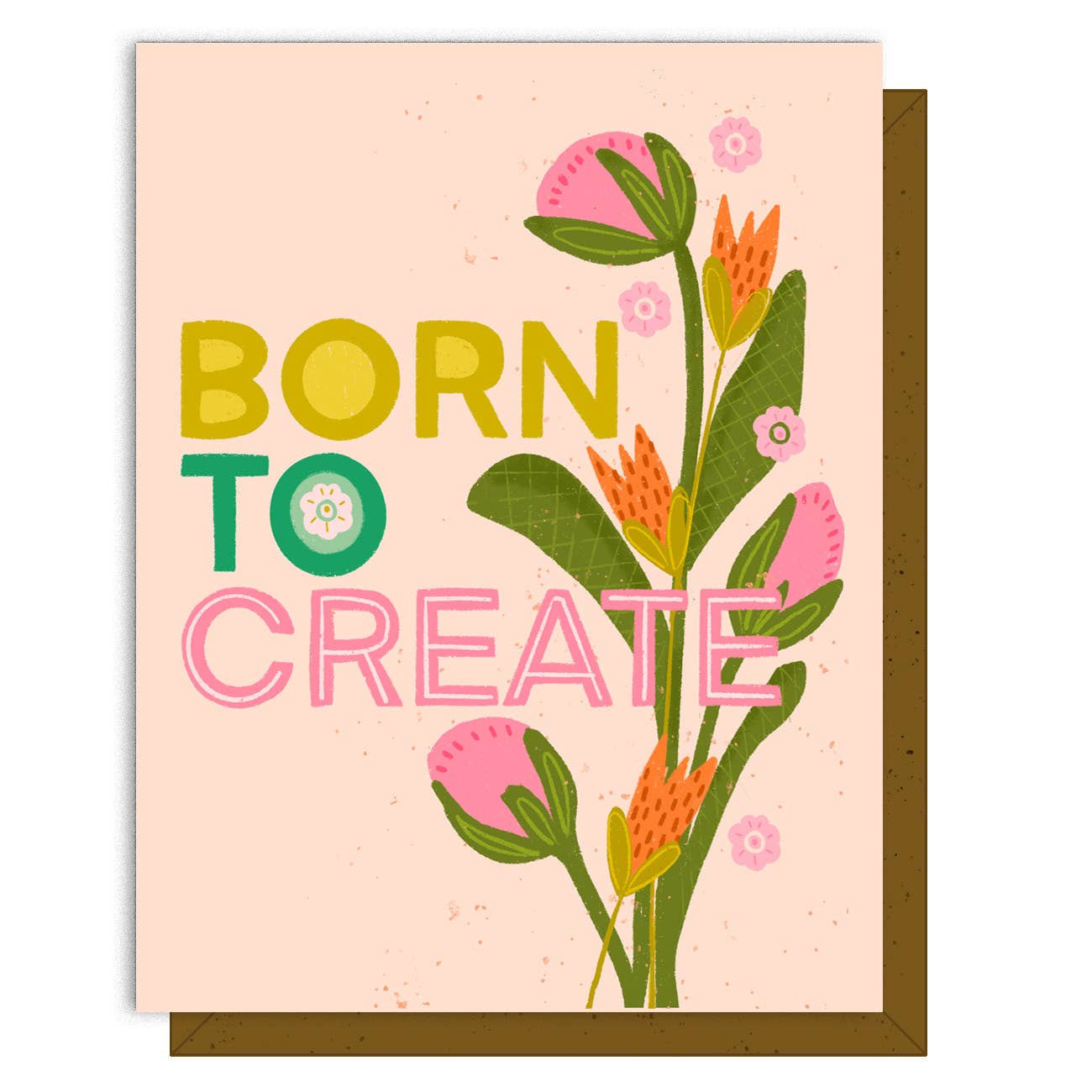 Born to Create Notecard