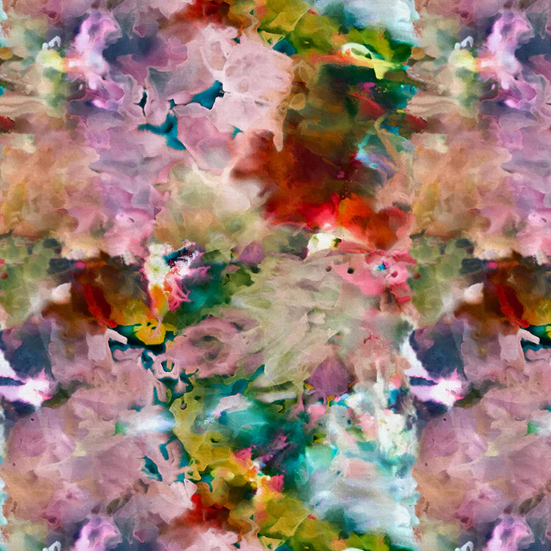 Ice Dye - Aggregate / Pink Red