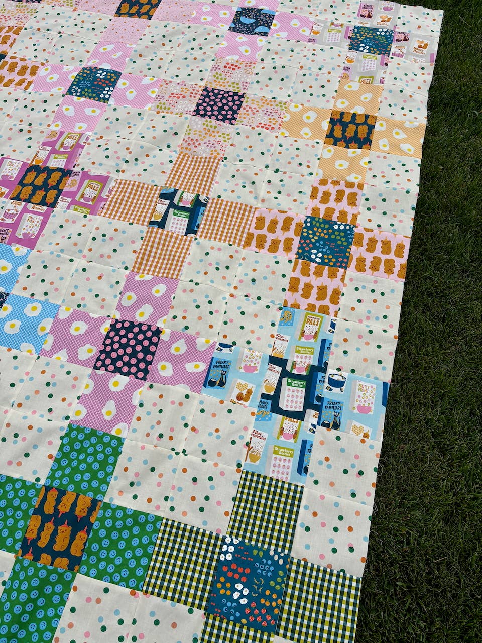 Layer Cake Nine Patch Quilt Pattern (Print)