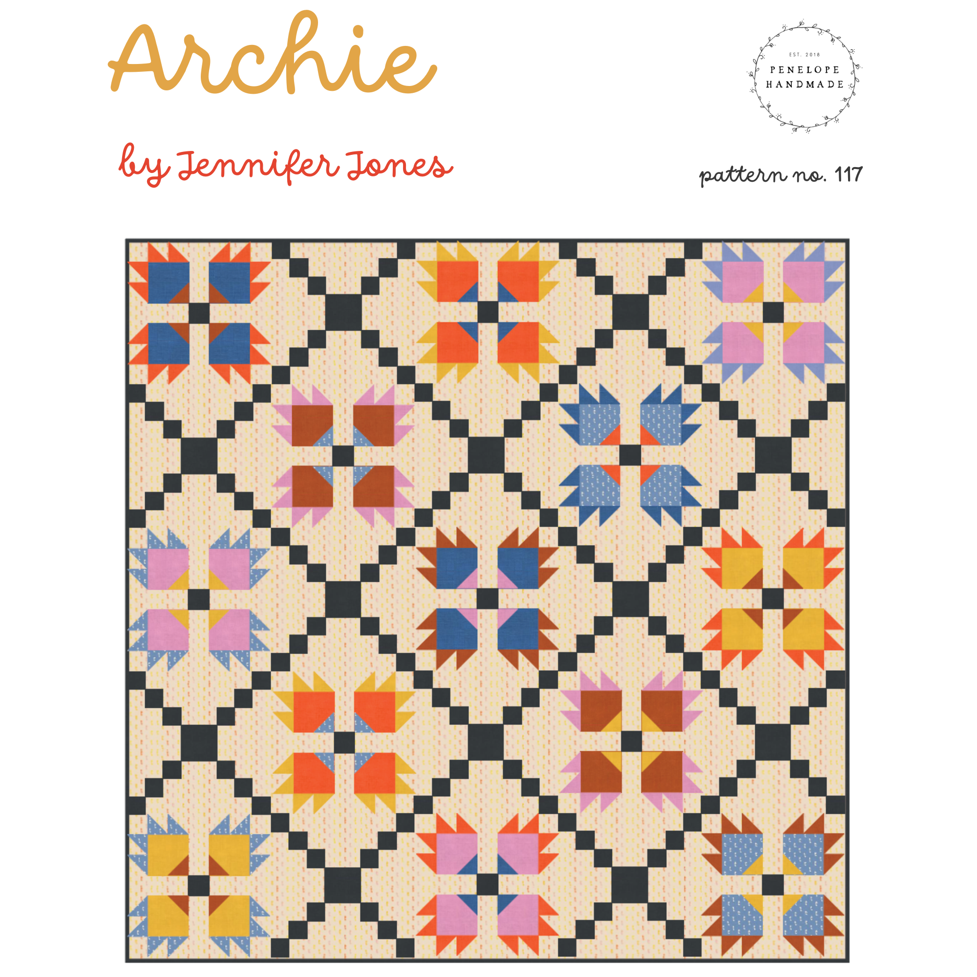 Archie Quilt Pattern (Print)
