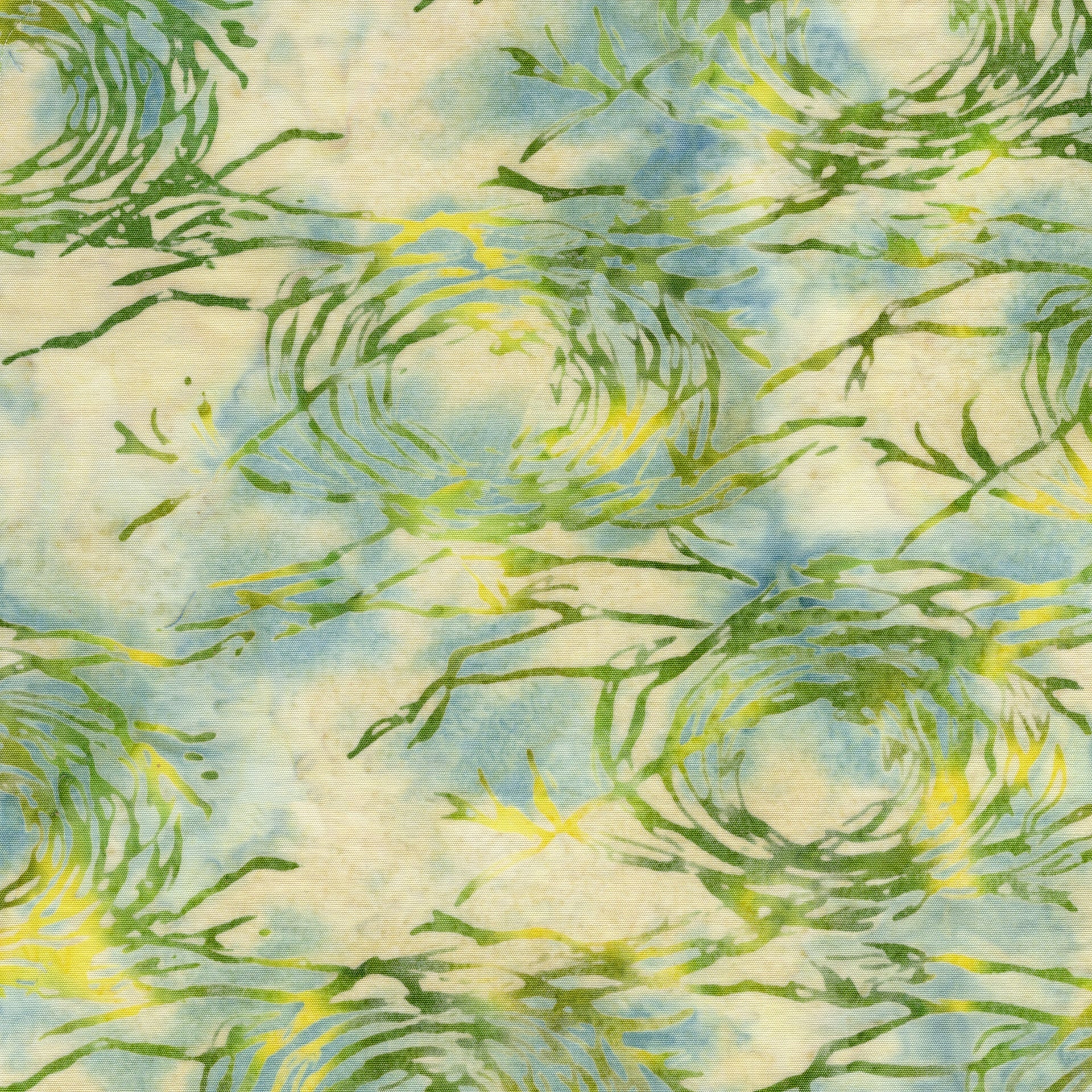 Meadow Brook Batik Bird's Nest Multi Blue Cream