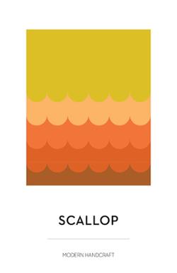 Modern Handcraft Scallop Quilt Pattern [MH 006]