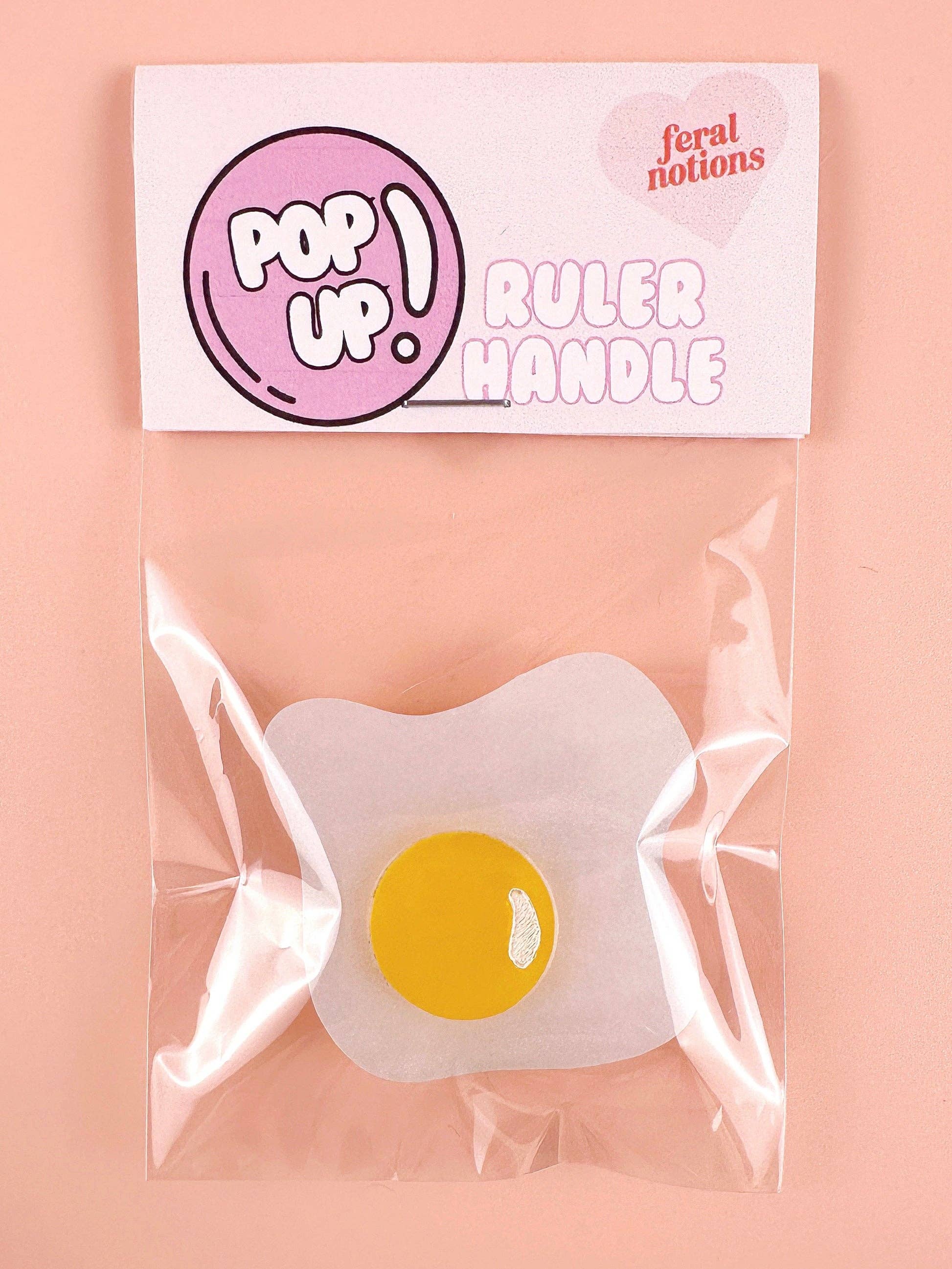 Egg Pop-Up Ruler Handle