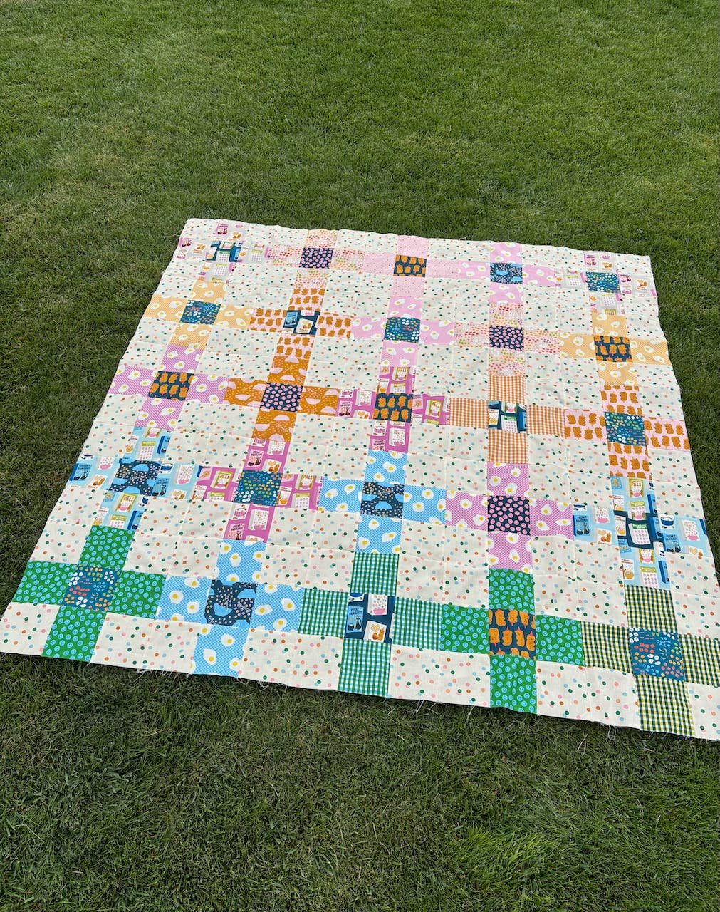 Layer Cake Nine Patch Quilt Pattern (Print)
