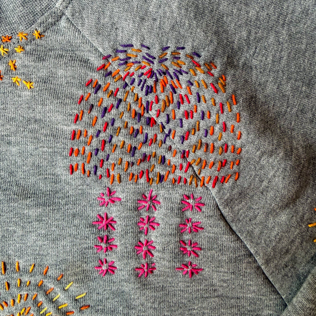 Hanabi (Fire Flower) Stitch Designs
