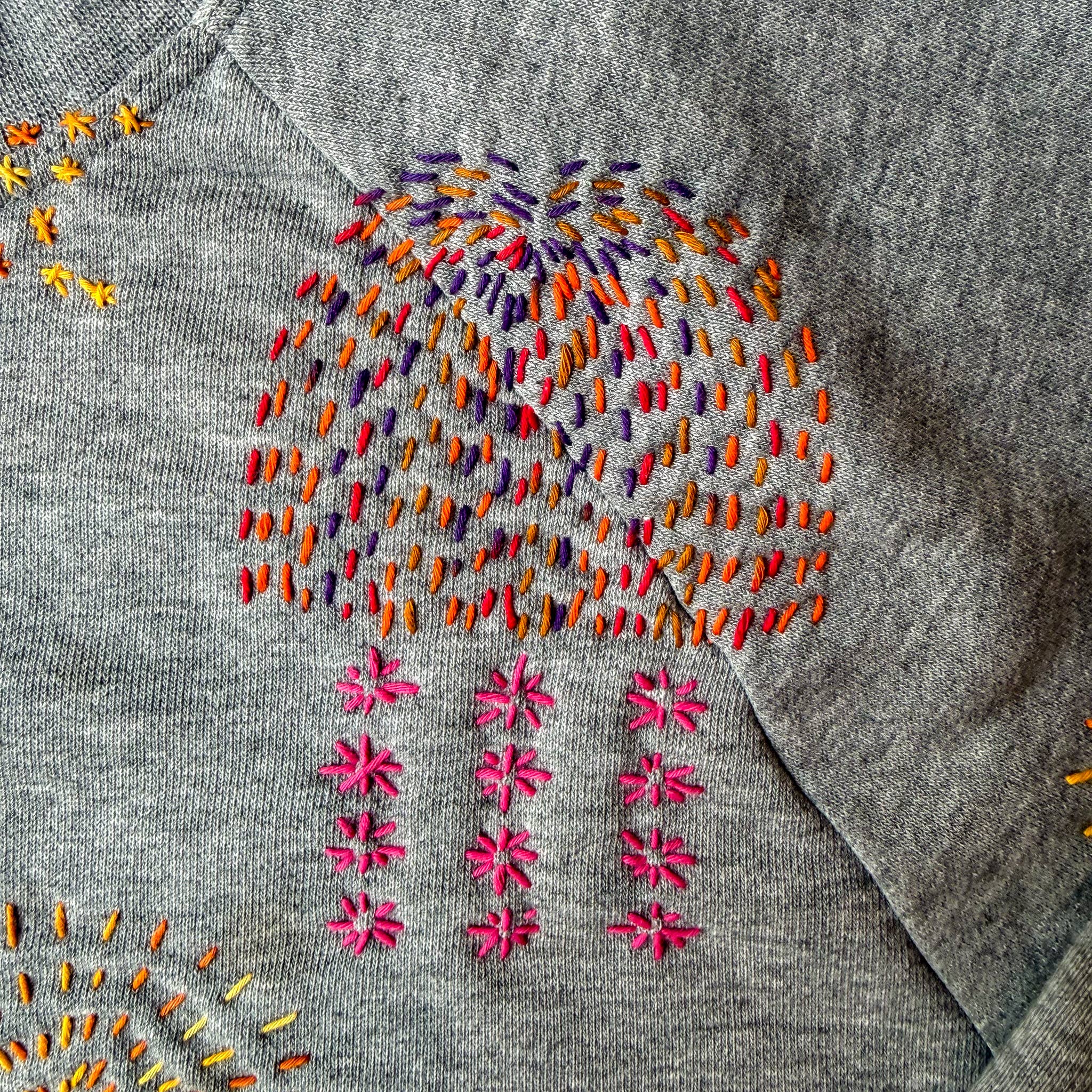 Hanabi (Fire Flower) Stitch Designs