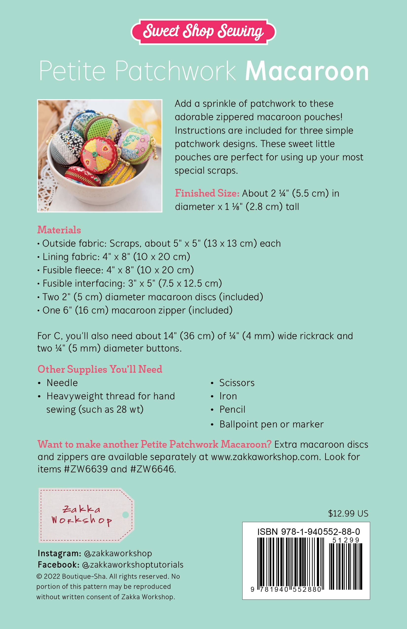 Petite Patchwork Macaroon Kit