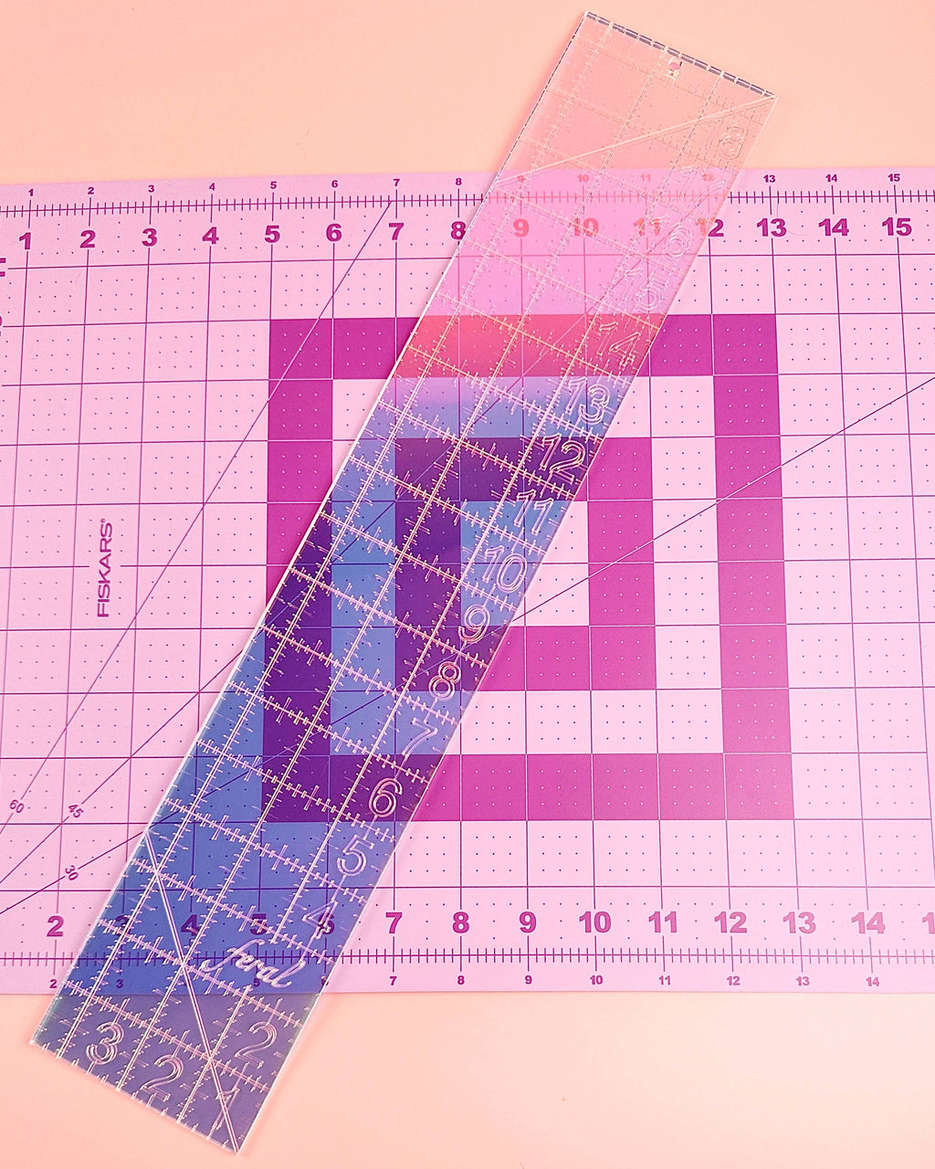 Fat Quarter Quilting Ruler