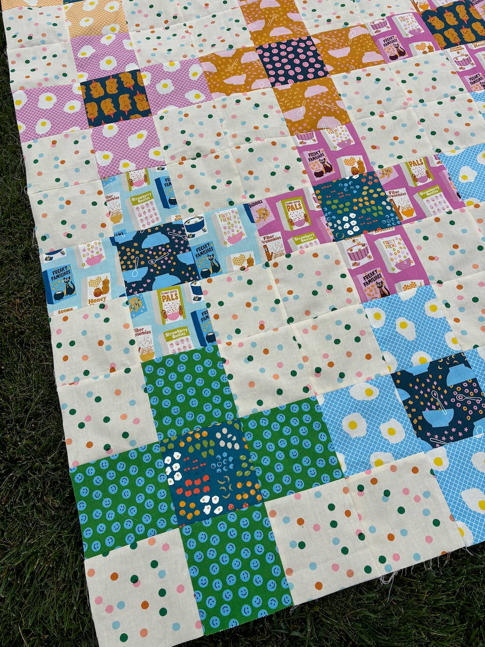 Layer Cake Nine Patch Quilt Pattern (Print)