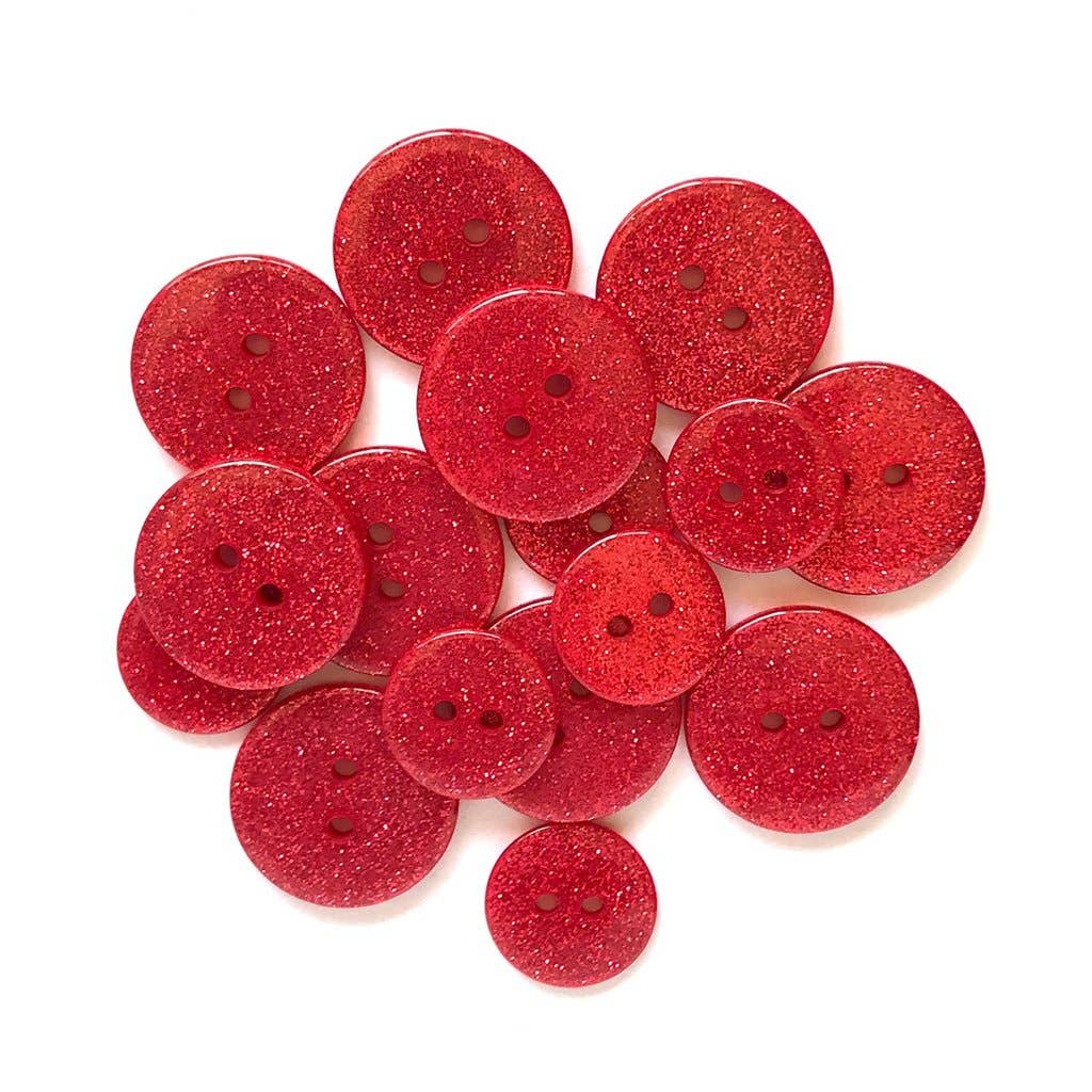 Glitter Buttons