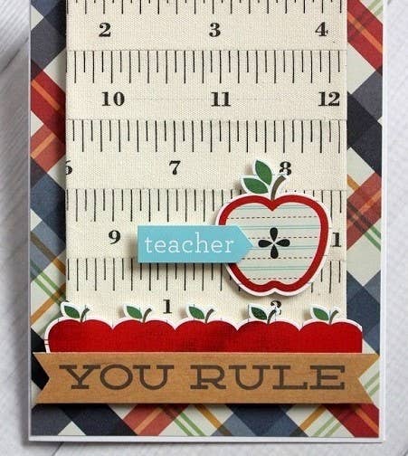 3/4" Tape Measure Print 100% Cotton Ribbon