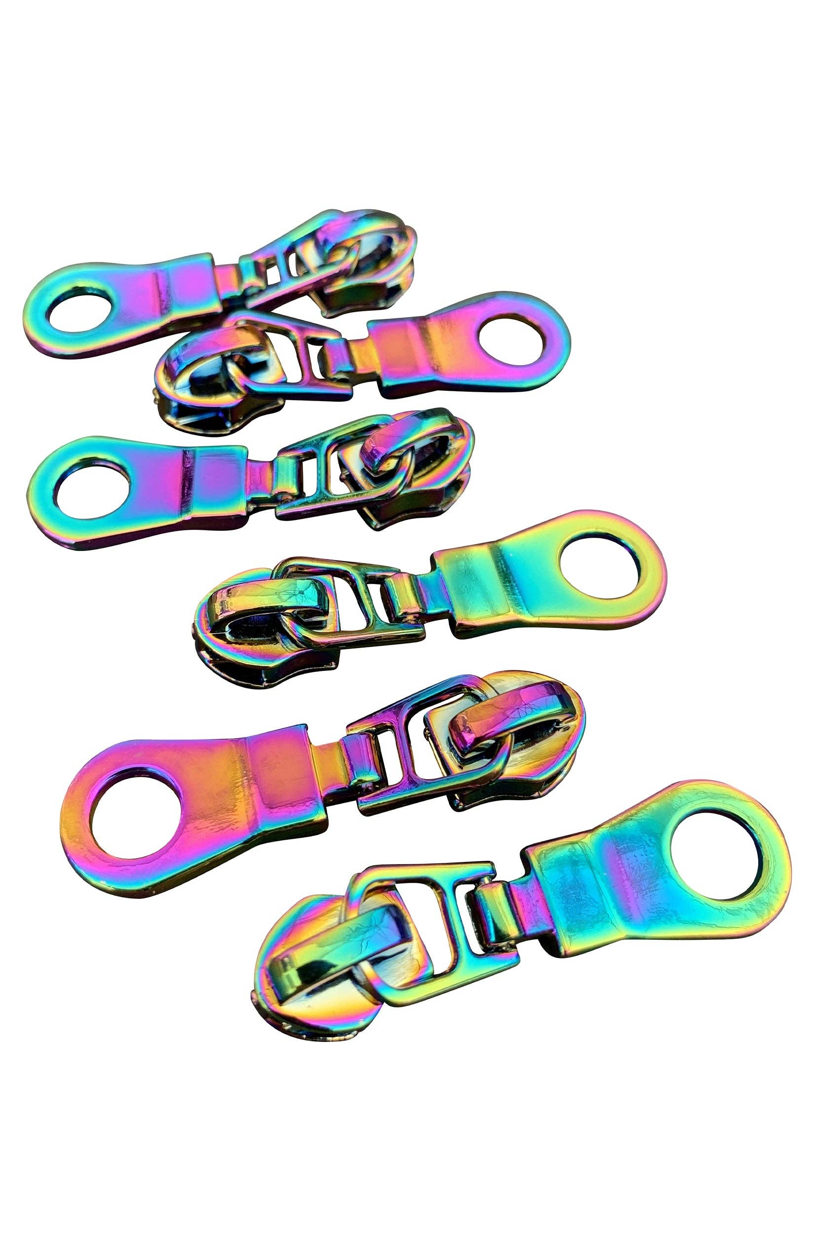 Zipper Pulls - Iridescent