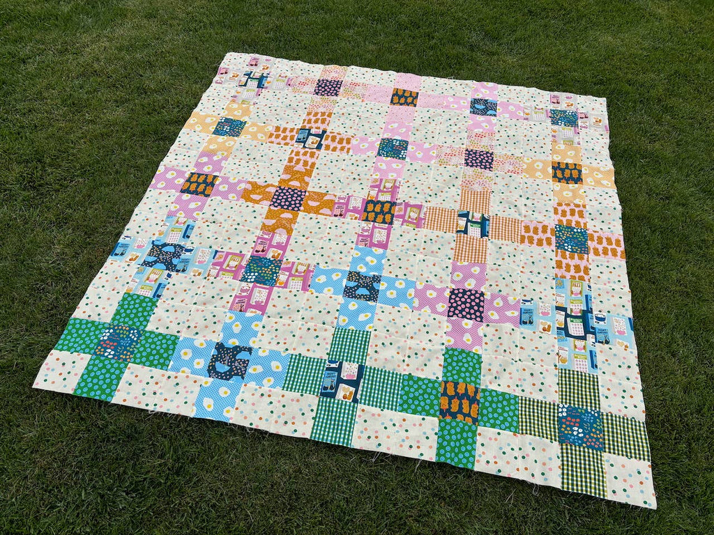 Layer Cake Nine Patch Quilt Pattern (Print)