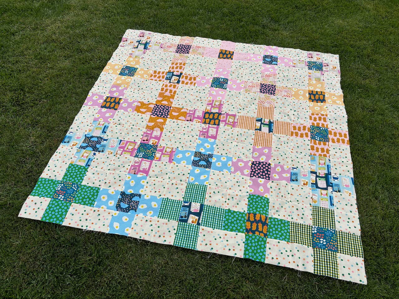 Layer Cake Nine Patch Quilt Pattern (Print)