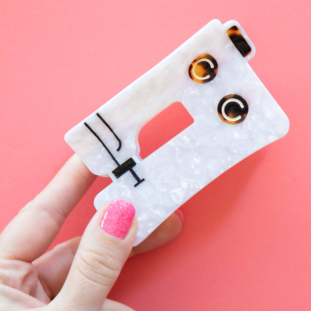 Sewing Machine Hair Claw Clip