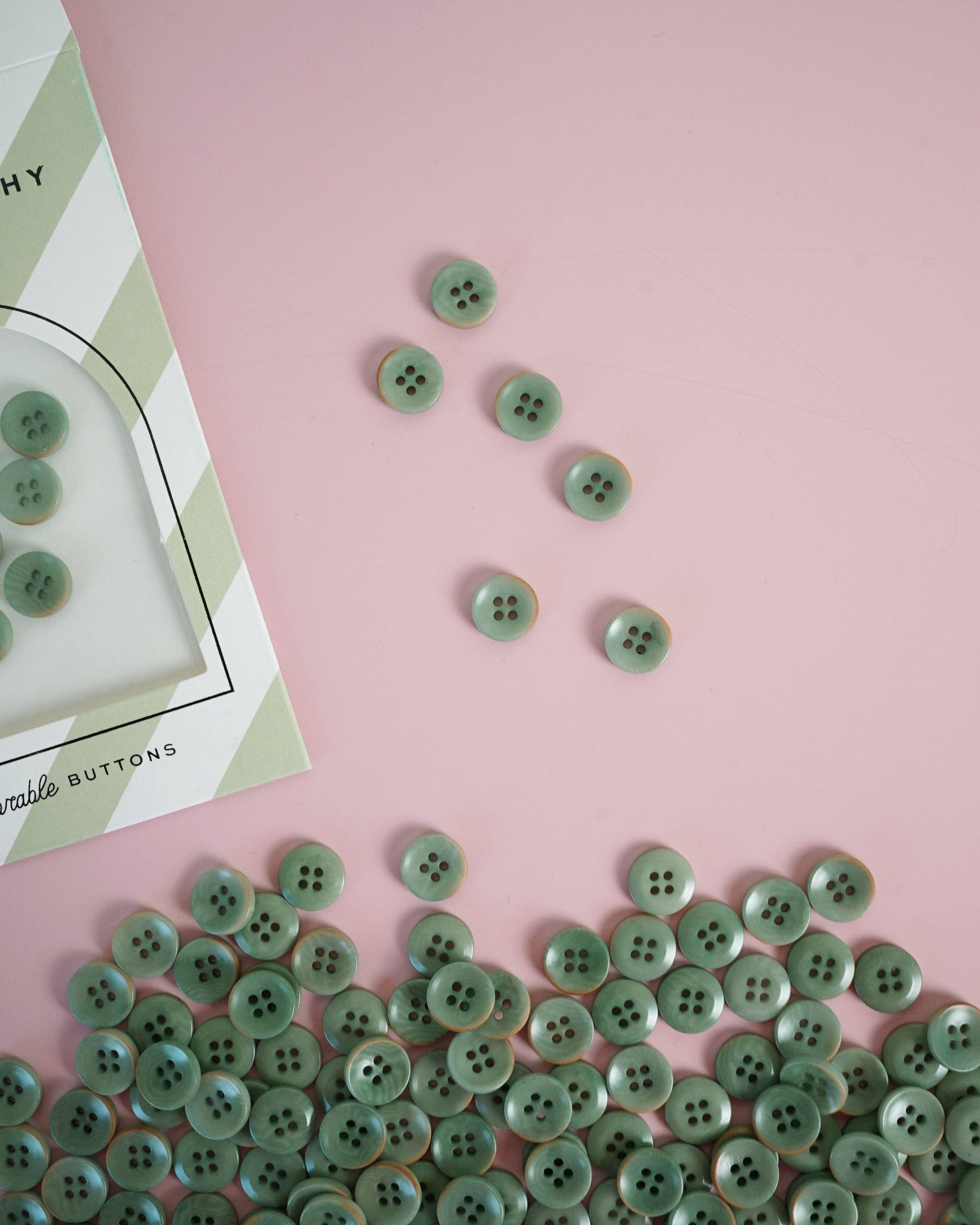 Jadeite 1/2" Corozo Buttons