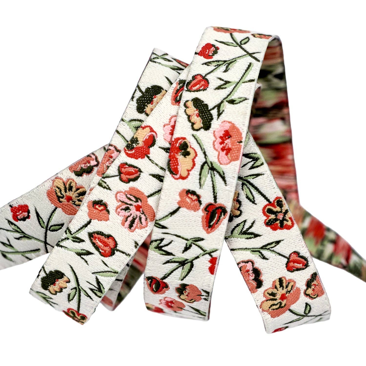 Spruce - Tulip Time - Ribbon 5/8" width - by Sharon Holland