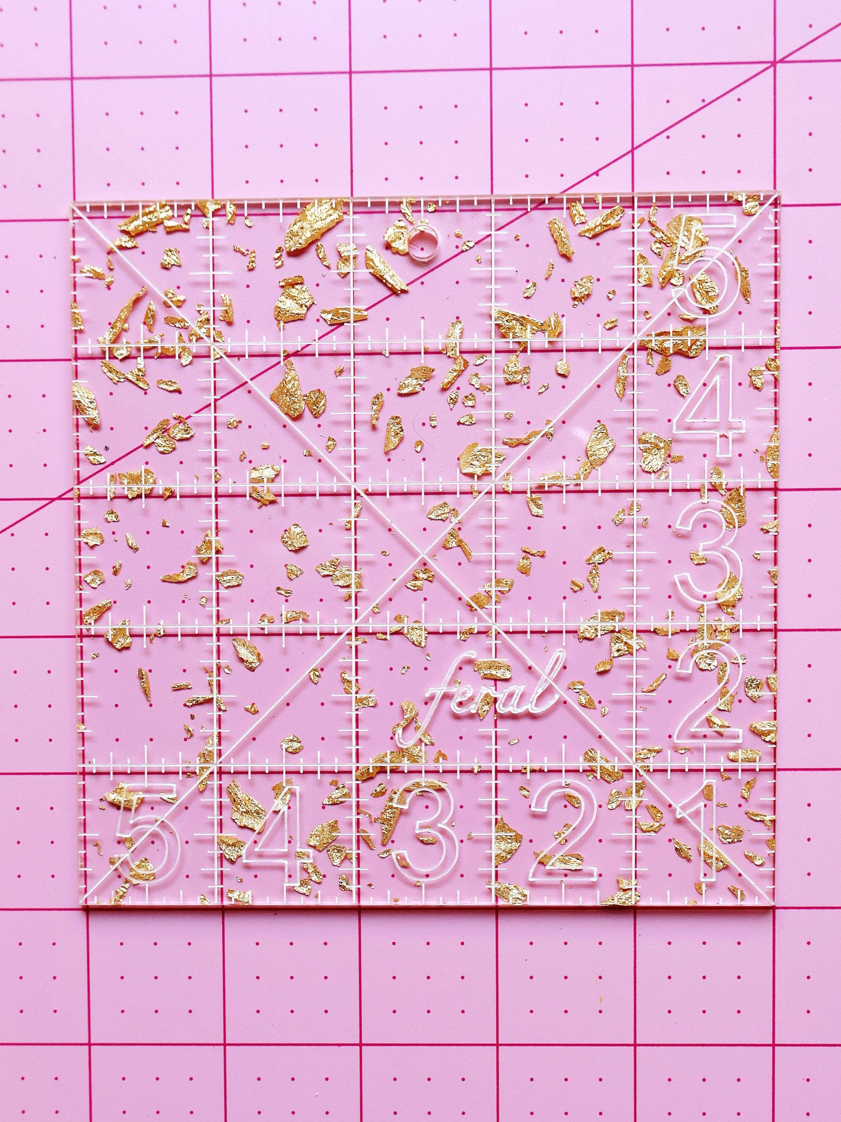 5" Charm Square Ruler