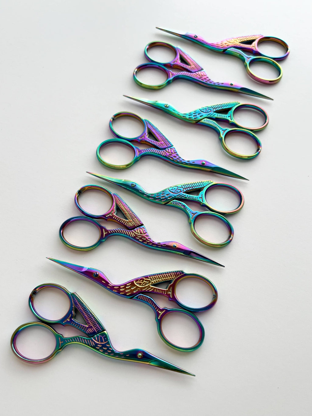 Stork Embroidery Scissors