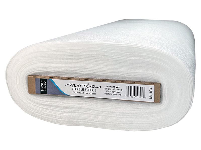 Fusible Fleece 20” Width - White