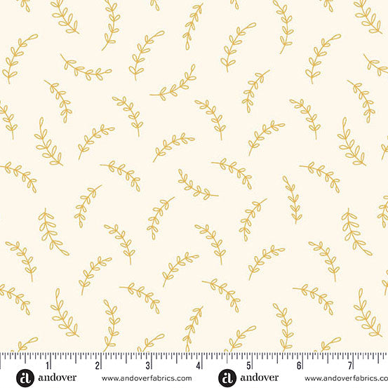 Bloom and Sew by Amy Latta / Dancing Vines Cream