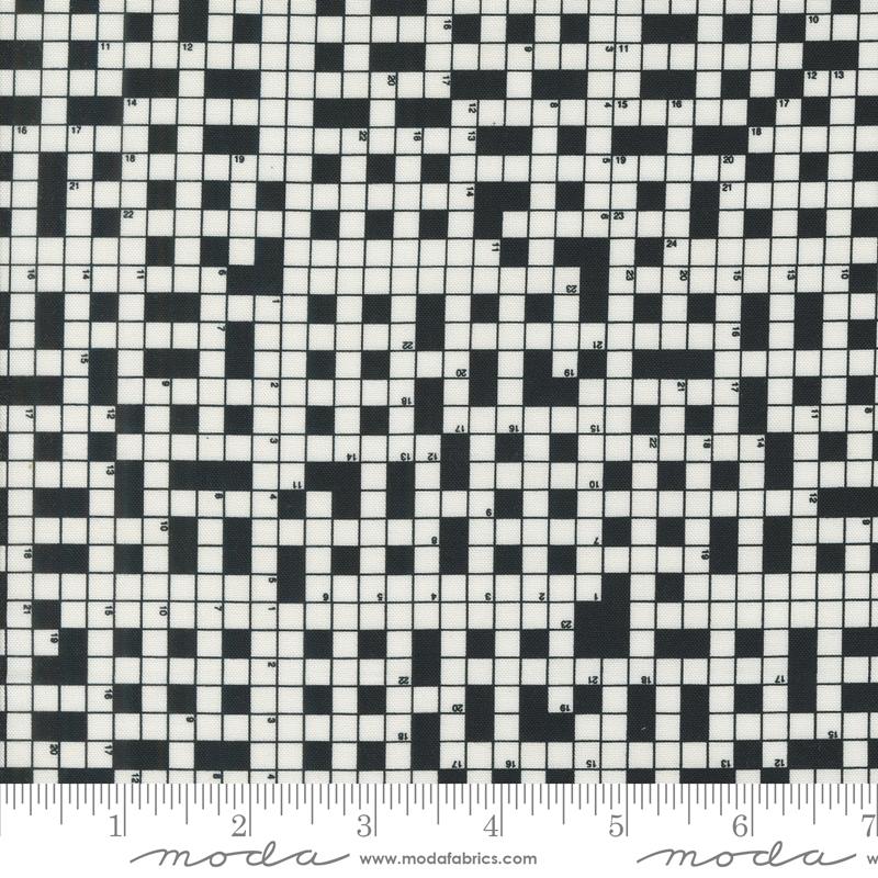 Sable & Swan Crossword in Ebony Porcelain