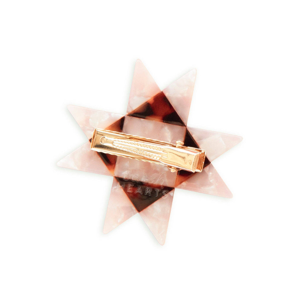 Sawtooth Star Hair Clip