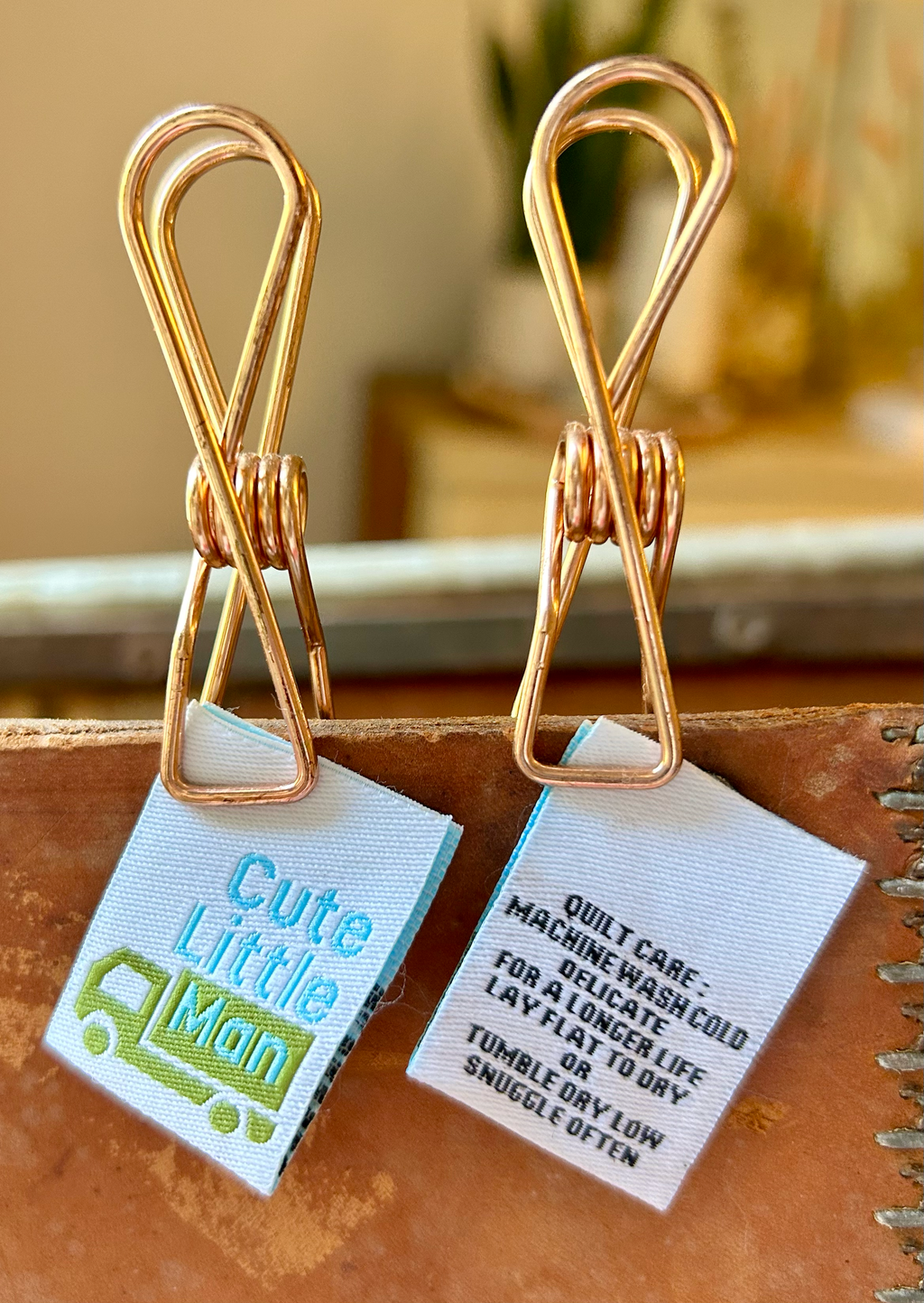 Cute Little Man Labels    