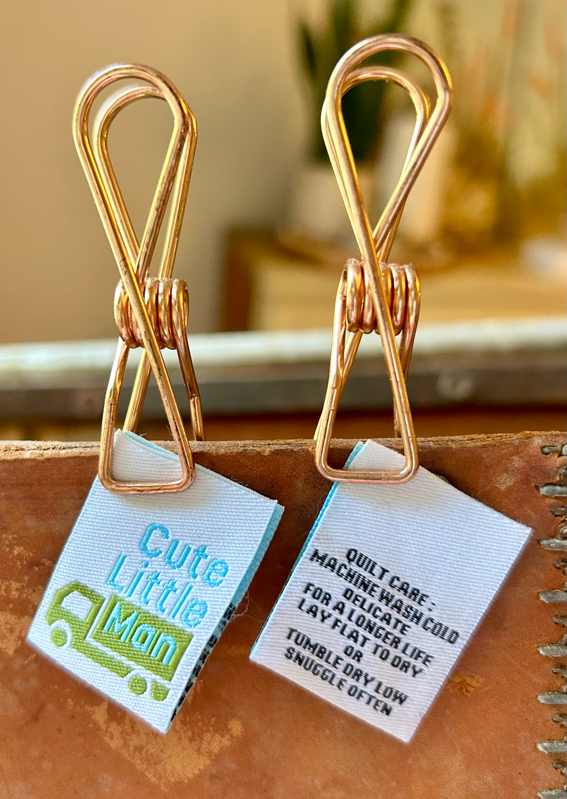 Cute Little Man Labels    