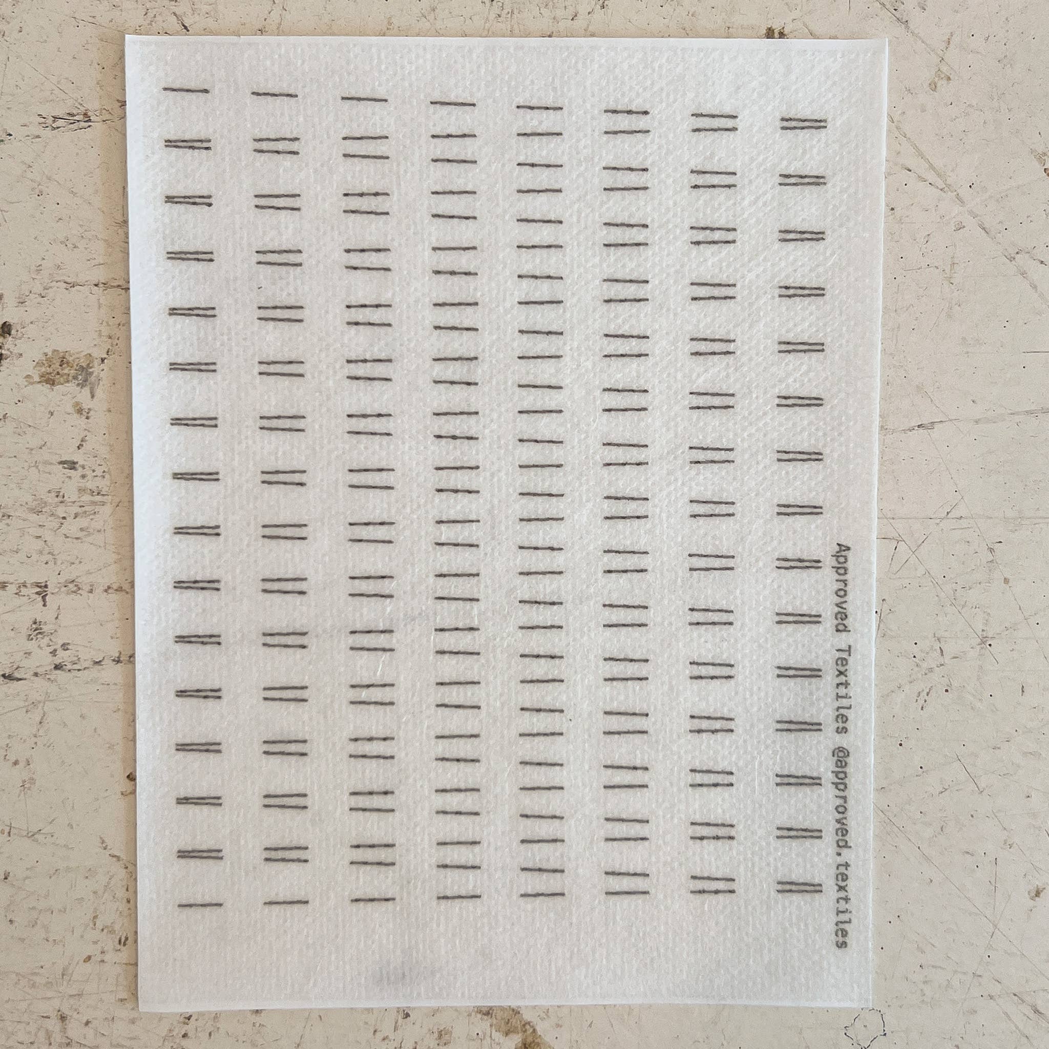 Angles - Minimal Mending + Embellishment Transfer