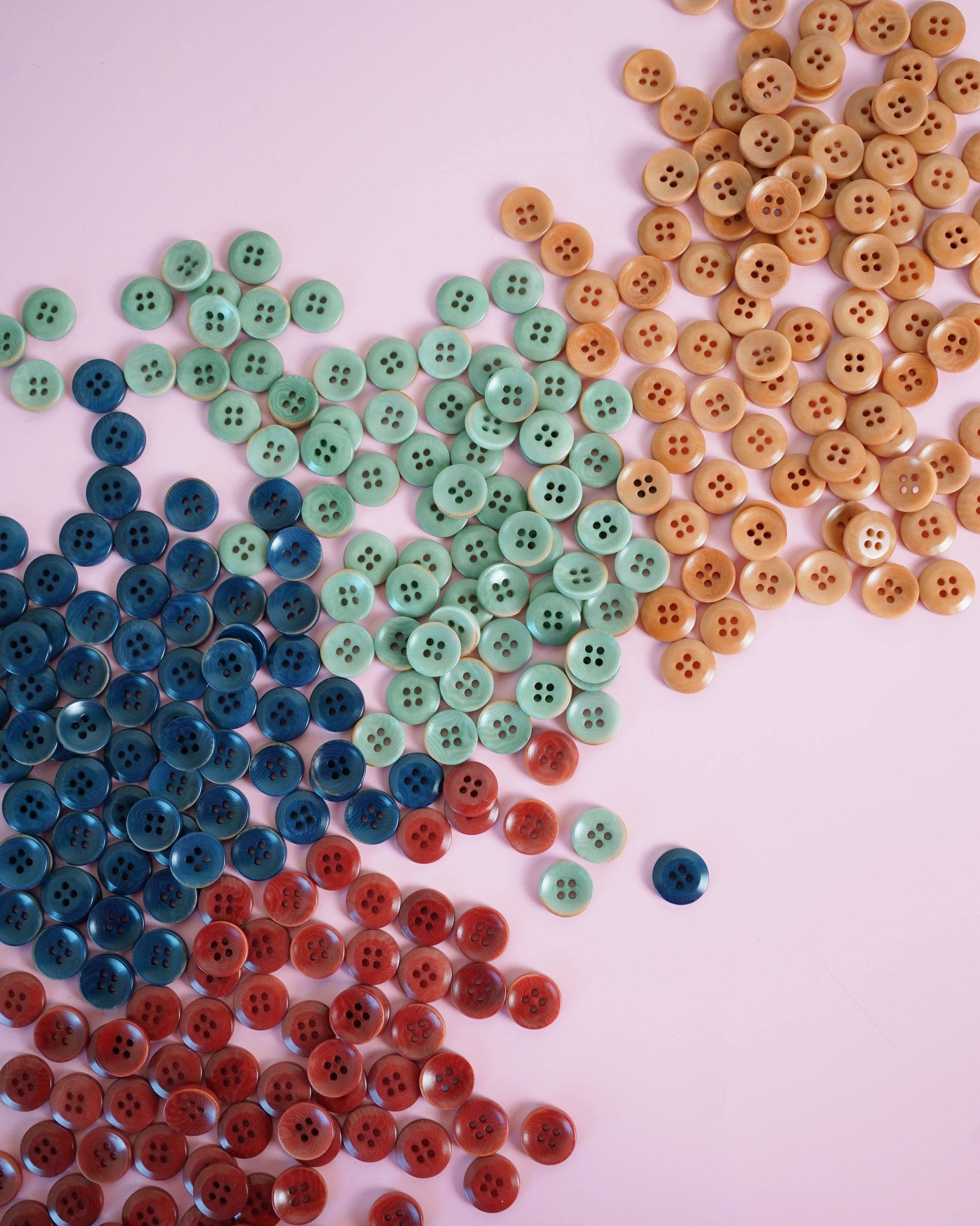 Midnight 1/2" Corozo Buttons
