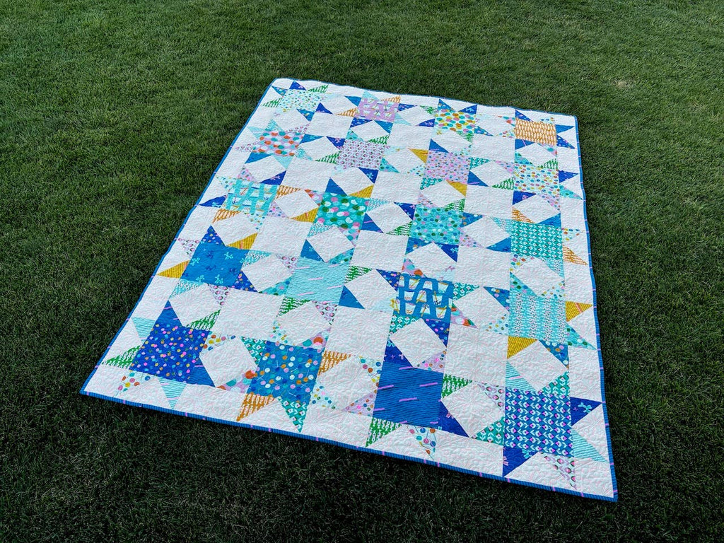 Layer Cake Stars Quilt Pattern (Print)