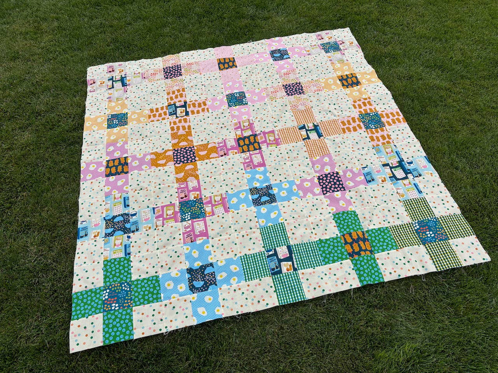 Layer Cake Nine Patch Quilt Pattern (Print)