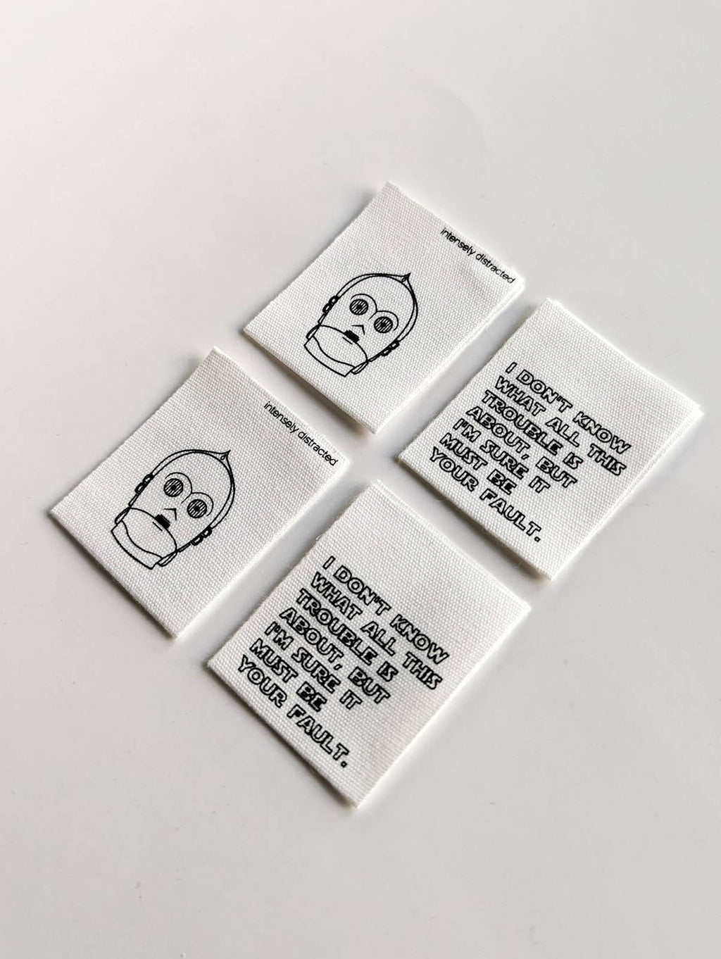 C3P0 Cotton Luxe Labels