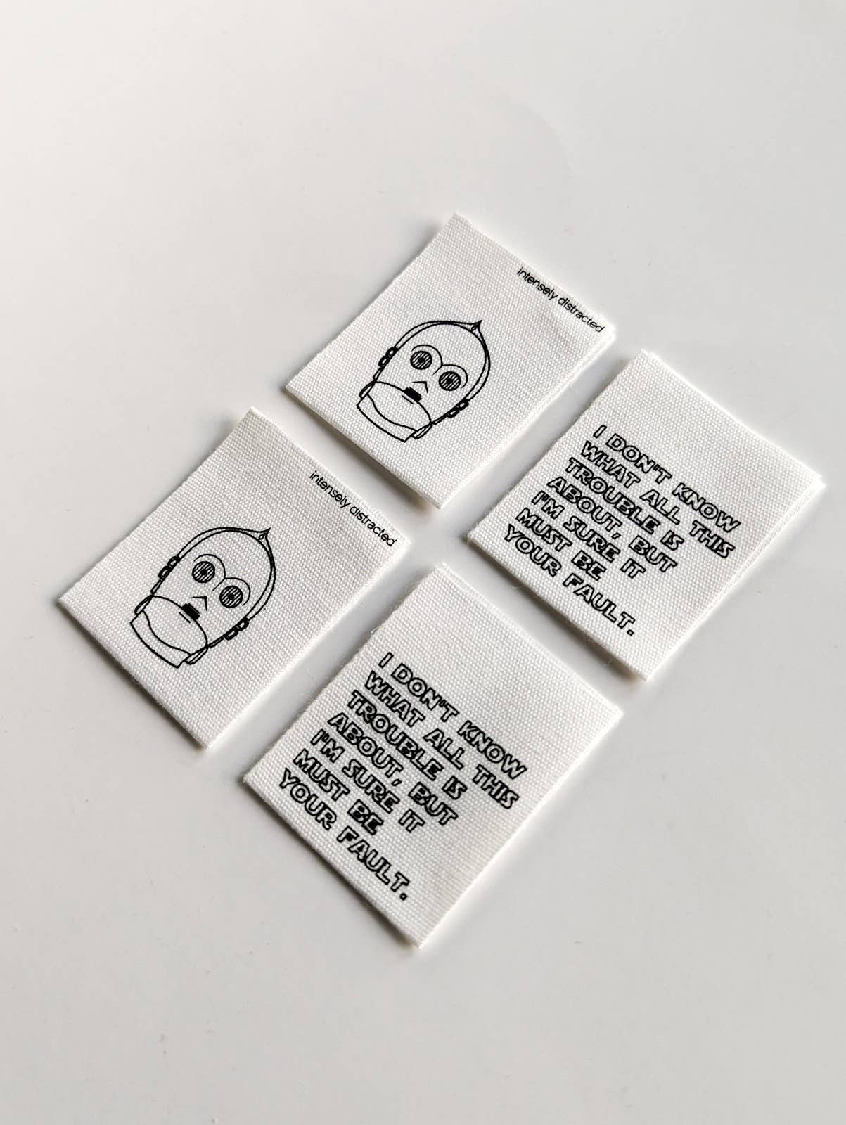 C3P0 Cotton Luxe Labels
