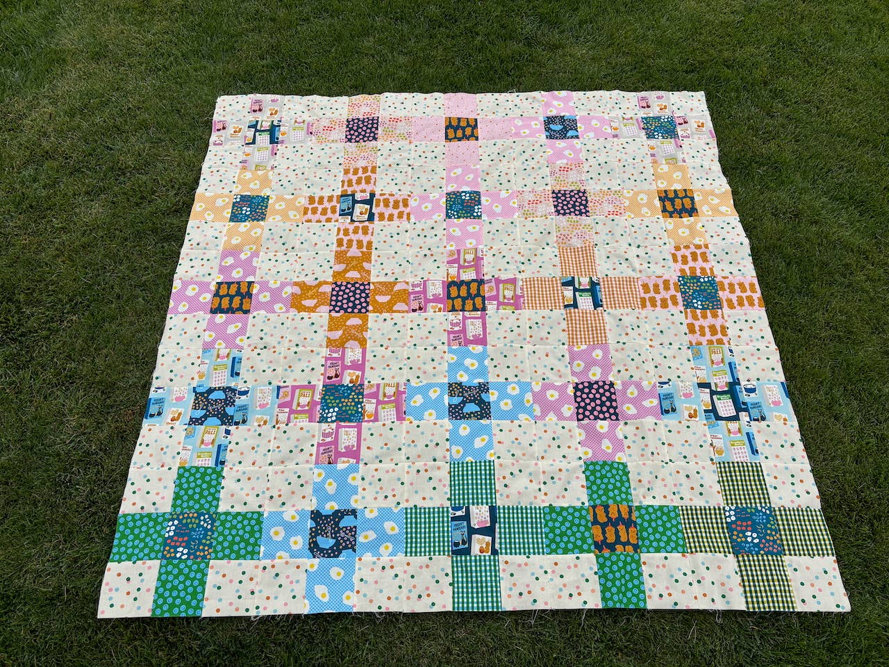 Layer Cake Nine Patch Quilt Pattern (Print)